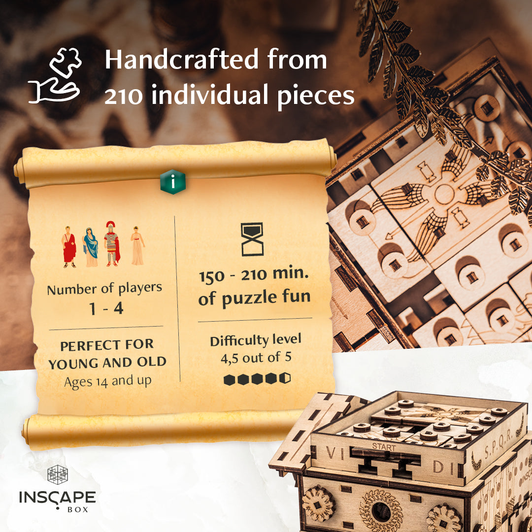 Puzzle Box Bundle Pharaoh´s Secet + Caesar´s Riches + Maya´s Myths