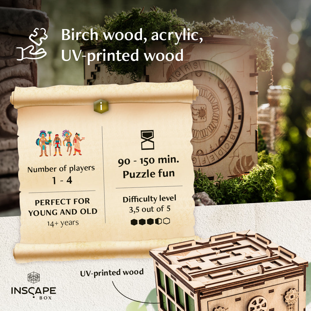Puzzle Box Bundle Pharaoh´s Secet + Caesar´s Riches + Maya´s Myths