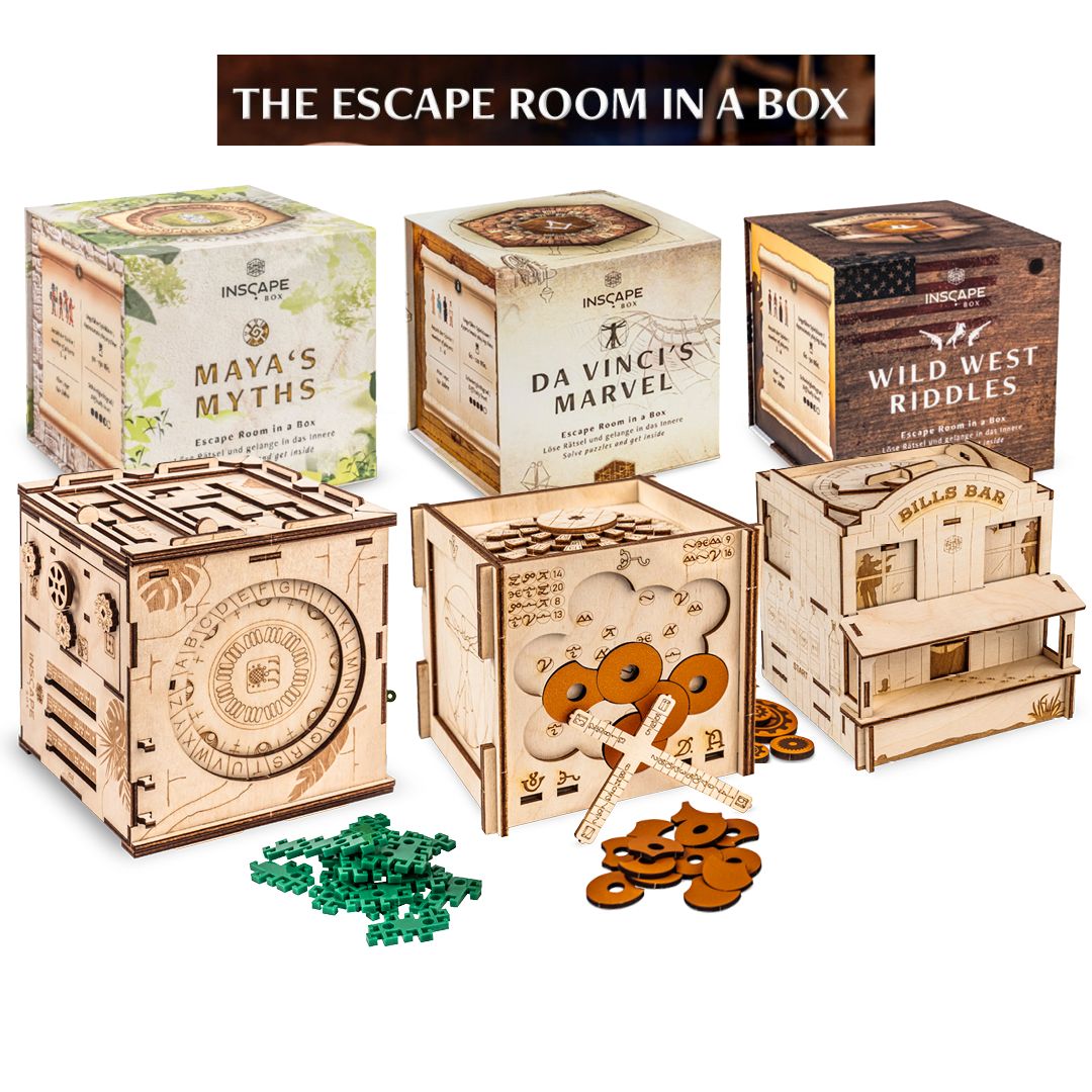 Christmas Puzzle Box Gift Set