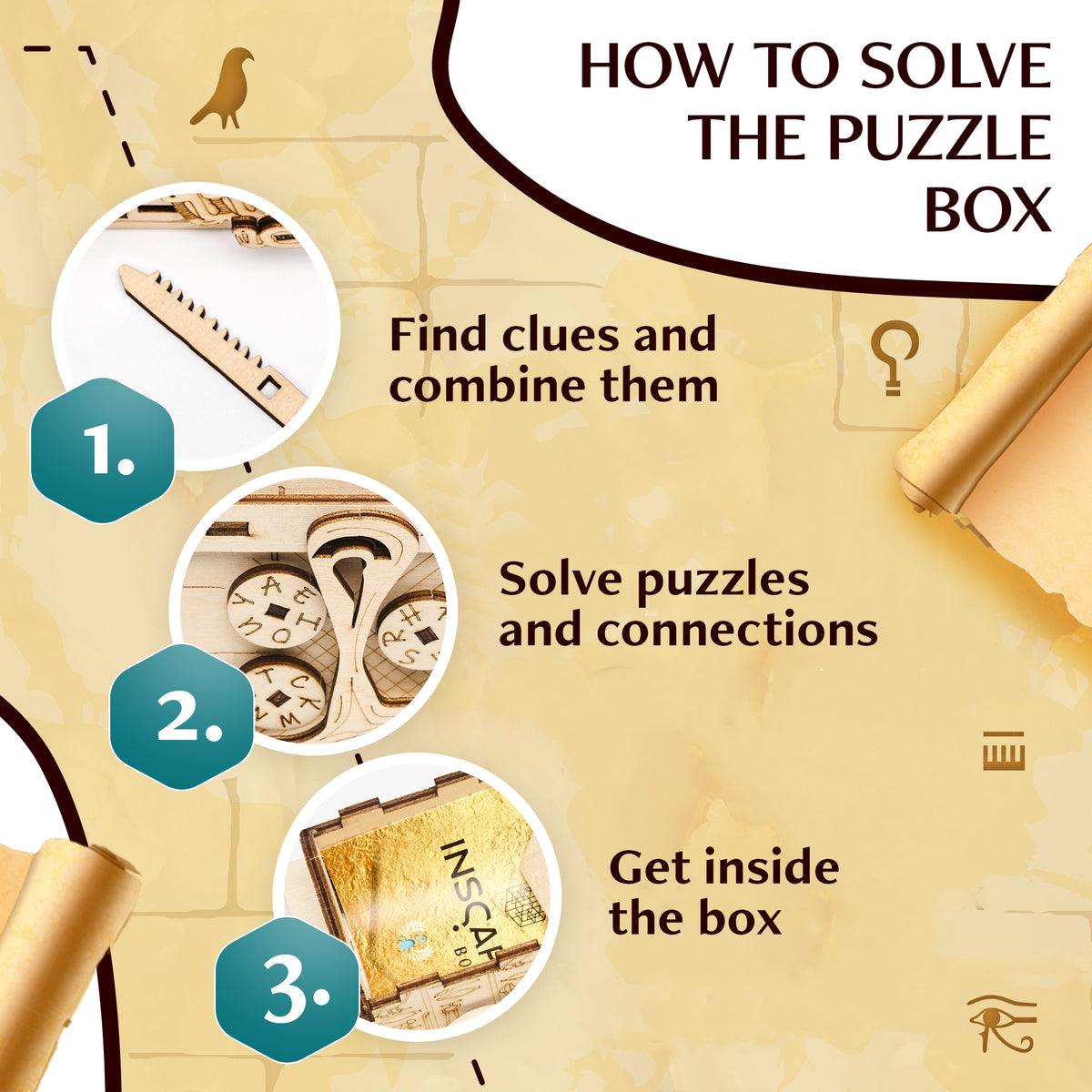 Pharaoh's Secret – Puzzle Box