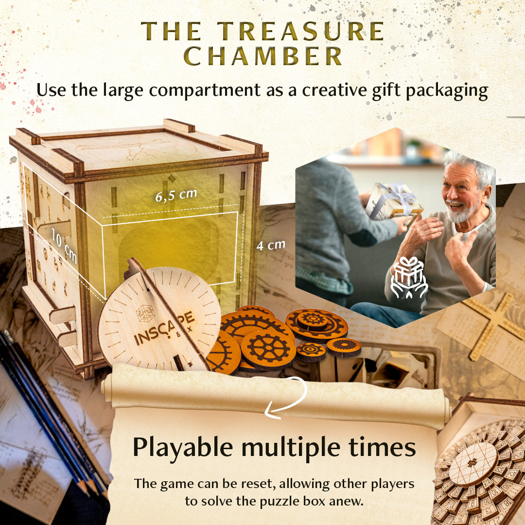 DA VINCI'S MARVEL - PUZZLE BOX 