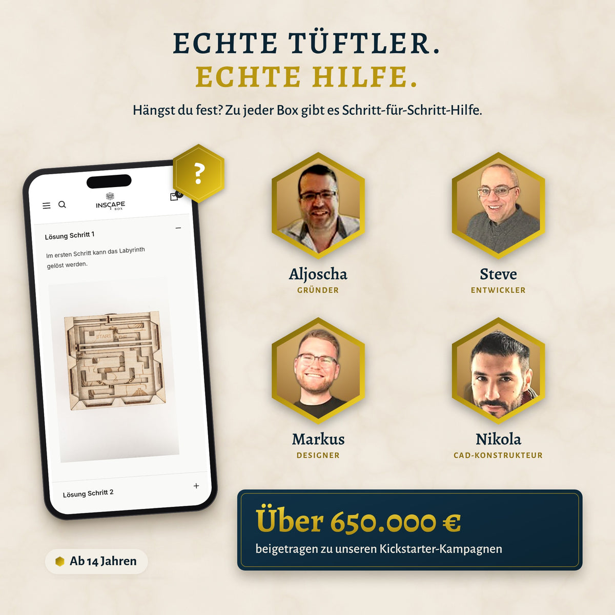 INSCAPE Bestseller Bundle – Team und Schritt-für-Schritt-Hilfe