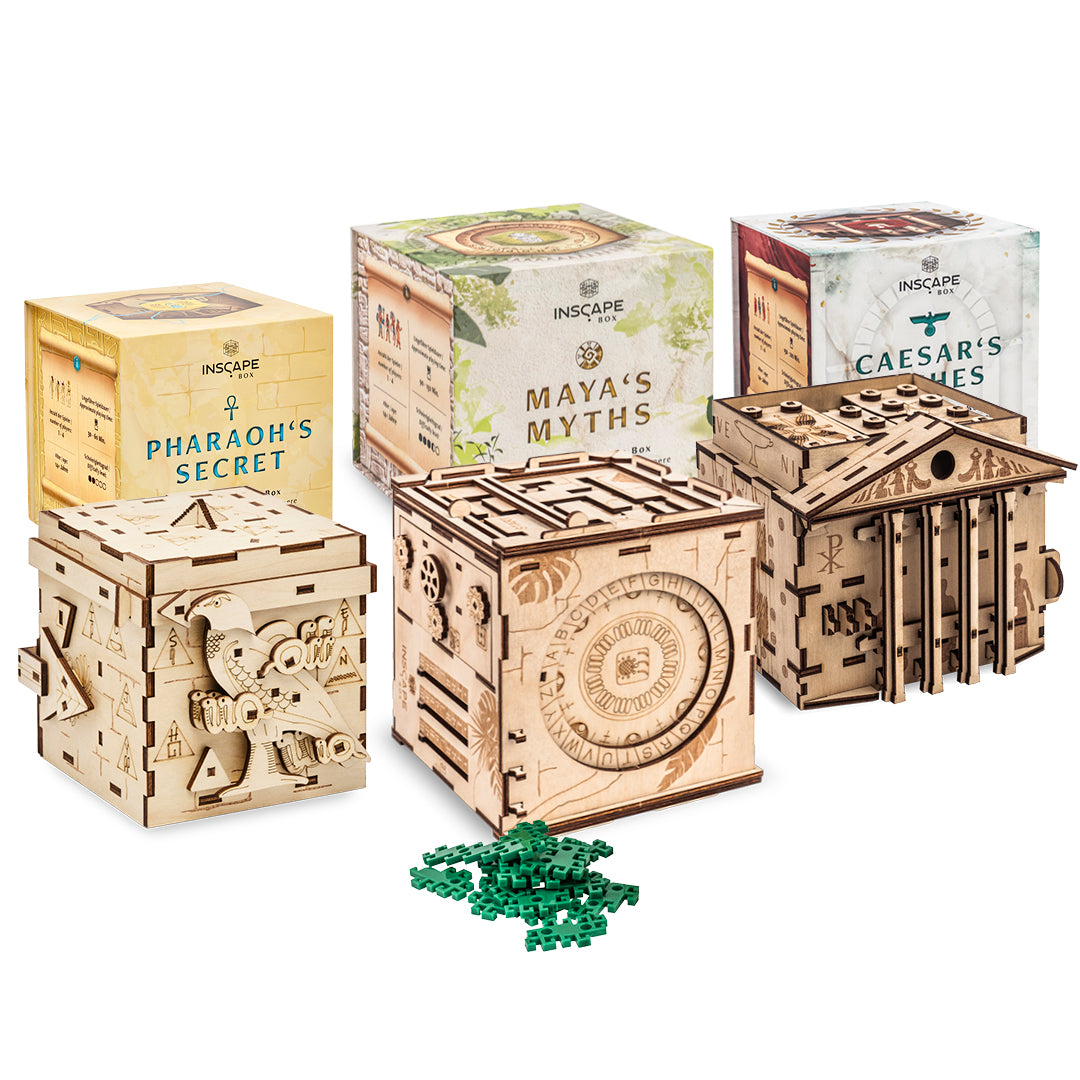 Paquete de caja de rompecabezas